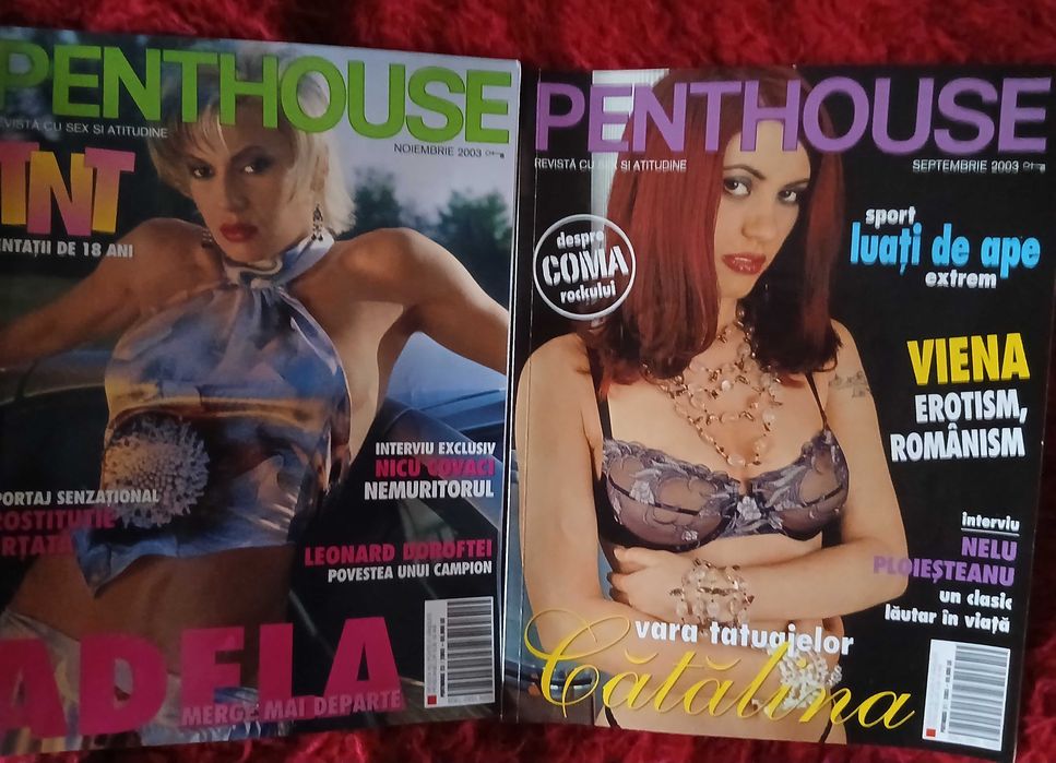 Set 3 reviste Penthouse