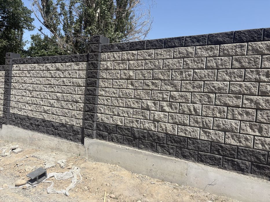 Кладка забора ( забор жасаймыз)