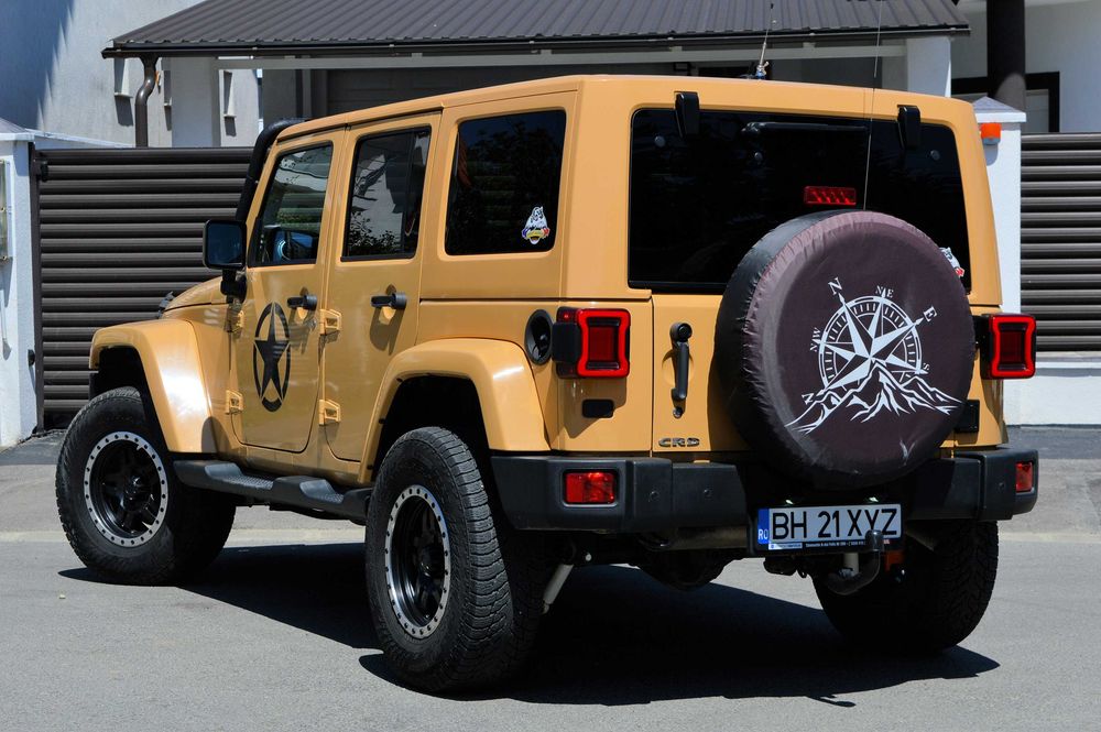 Jeep Wrangler Unlimited Editie Sahara 2.8 CRD 200 CP Automat - FULL OMOLOGAT - Troliu - Lift - 285/70R17 - An 2013