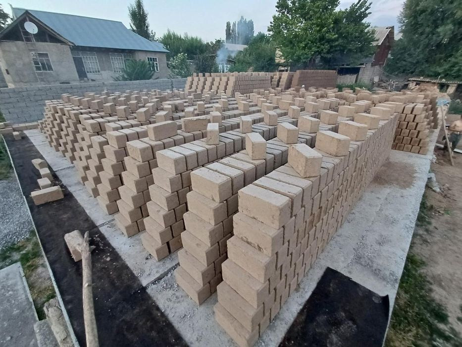 Глиноблоки готовим глиноблок дайындаймыз