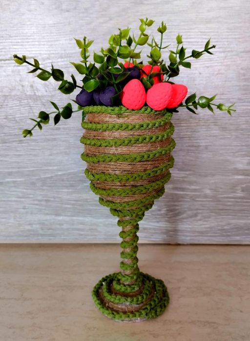 Цветя от телени пръчици