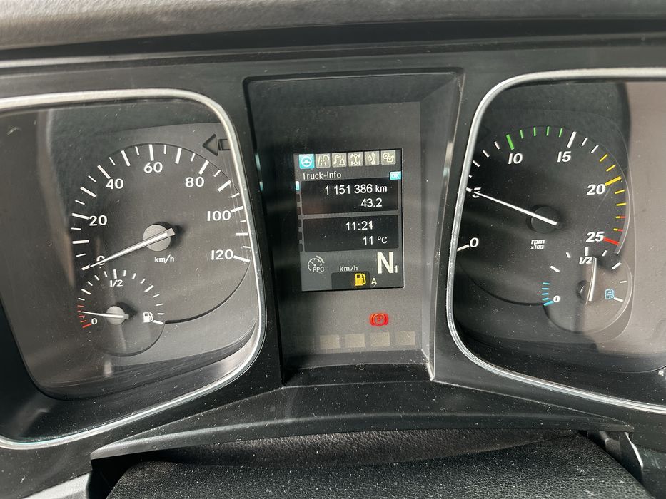 Mercedes Actros Mega MP4 Euro VI, FARA RETARDER