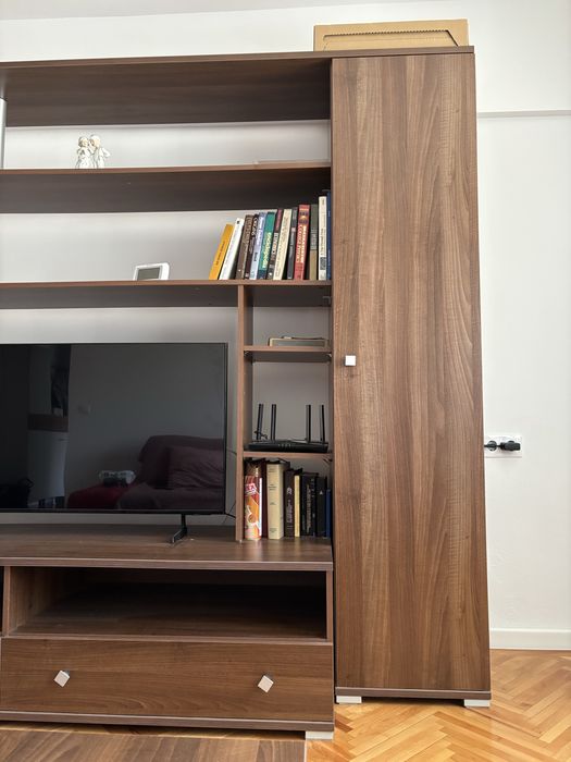 Biblioteca living/Comoda TV