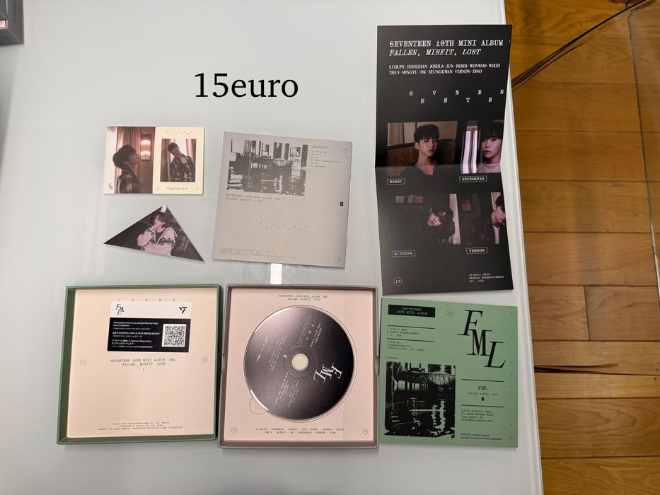 Kpop албуми и картички, Seventeen, enhypen, stray kids, black pink