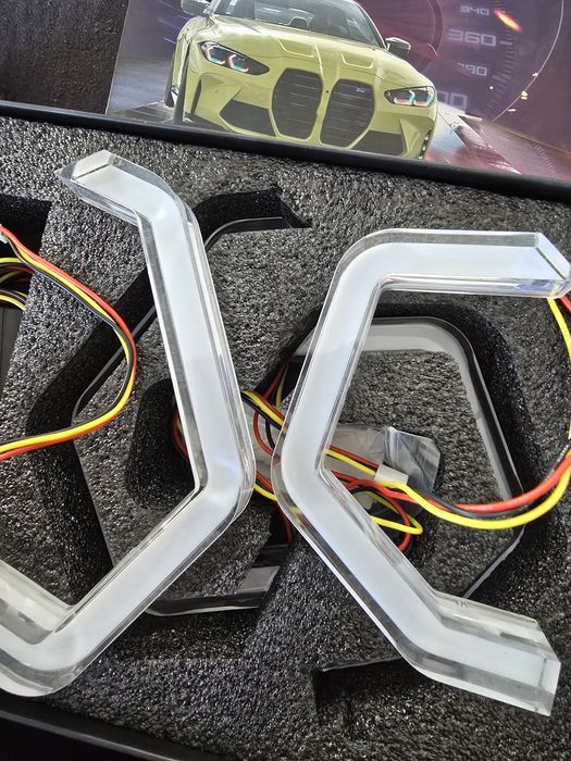 Angel eyes bmw стил M4 DTM Crystal iconic