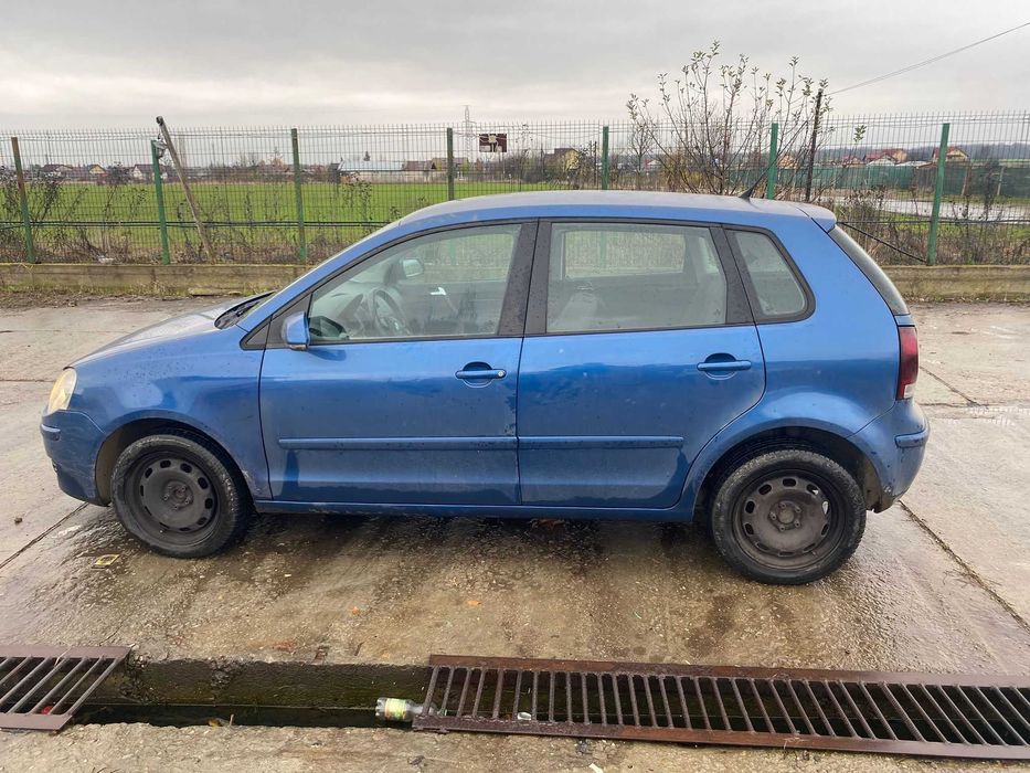 vw polo 9n 1.9 tdi AXR facelift bara fara capota faruri usi haion