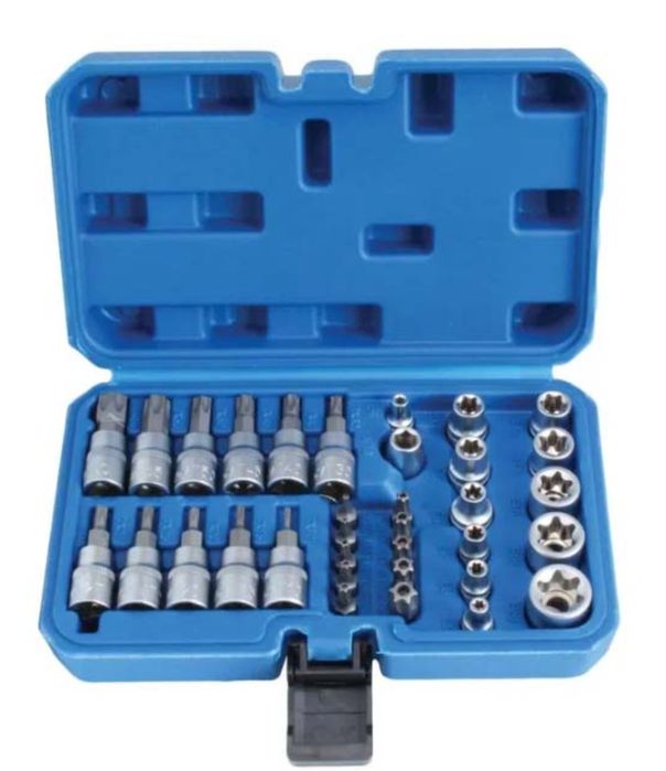 TRUSA TUBULARE si BITI 3/8 , 34 piese