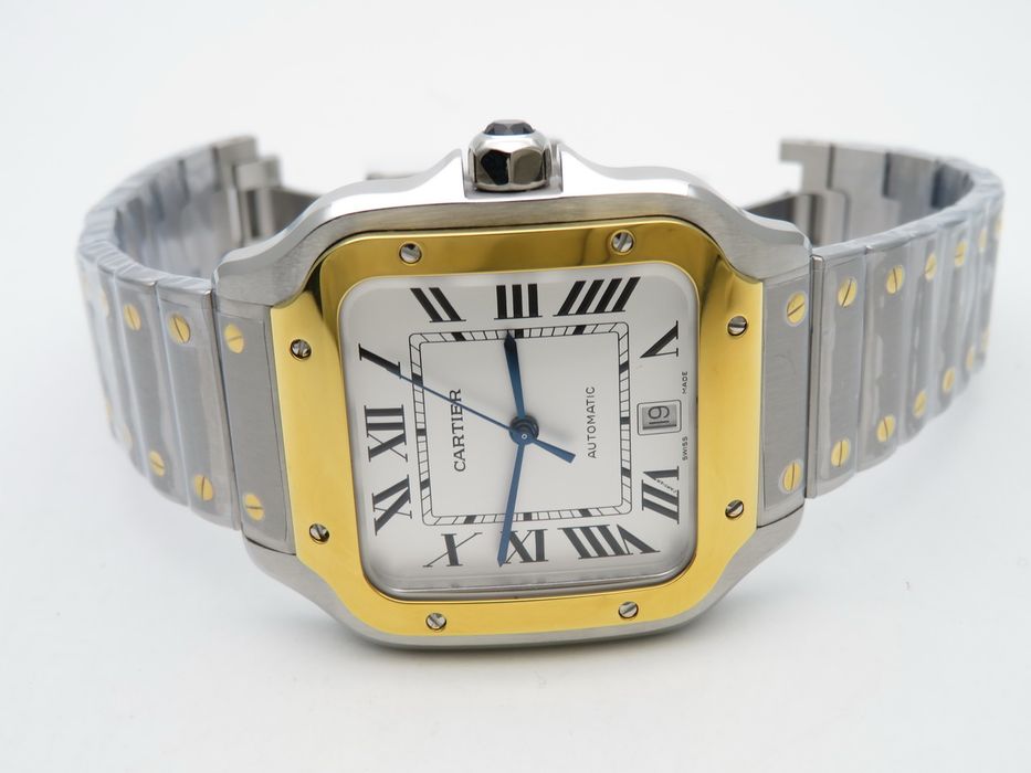 Cartier Santos de Cartier 40mm Two-Tone Жълто Злато - Автоматичен - QC снимки