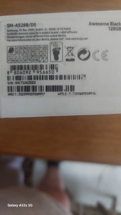 Samsung Galaxy A52 s 5G Negru