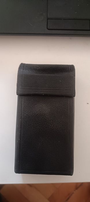 Автентична табакера за дълги цигари от естествена кожа от Соца