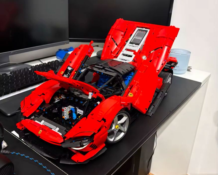Machete Ferrari lego Lamborghini lego Porsche lego Bmw lego