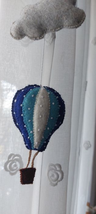 Carusel bebe fetru handmade. Carusel bebelusi baietei