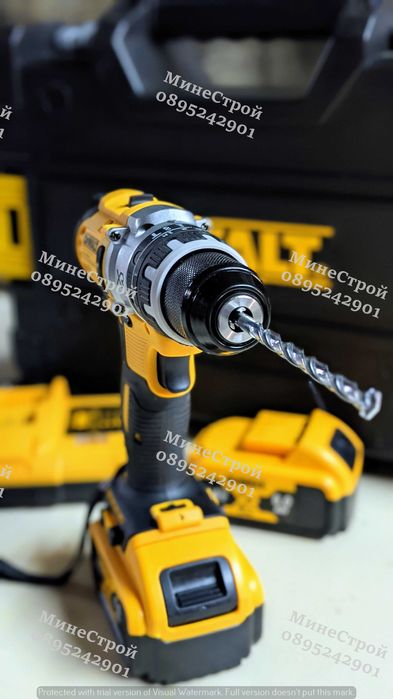 Акумулаторен ударен винтоверт DeWalt XR Железен патронник 24V 6AДевалт