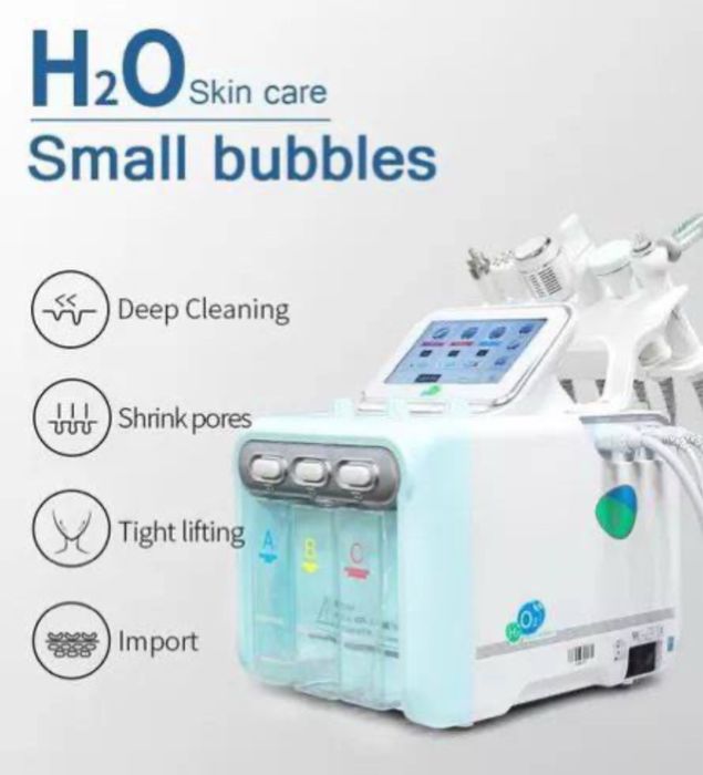 Kosmetologik kombayen apparat  H2O2 Gidropiling 7v 1.Косметика оригина