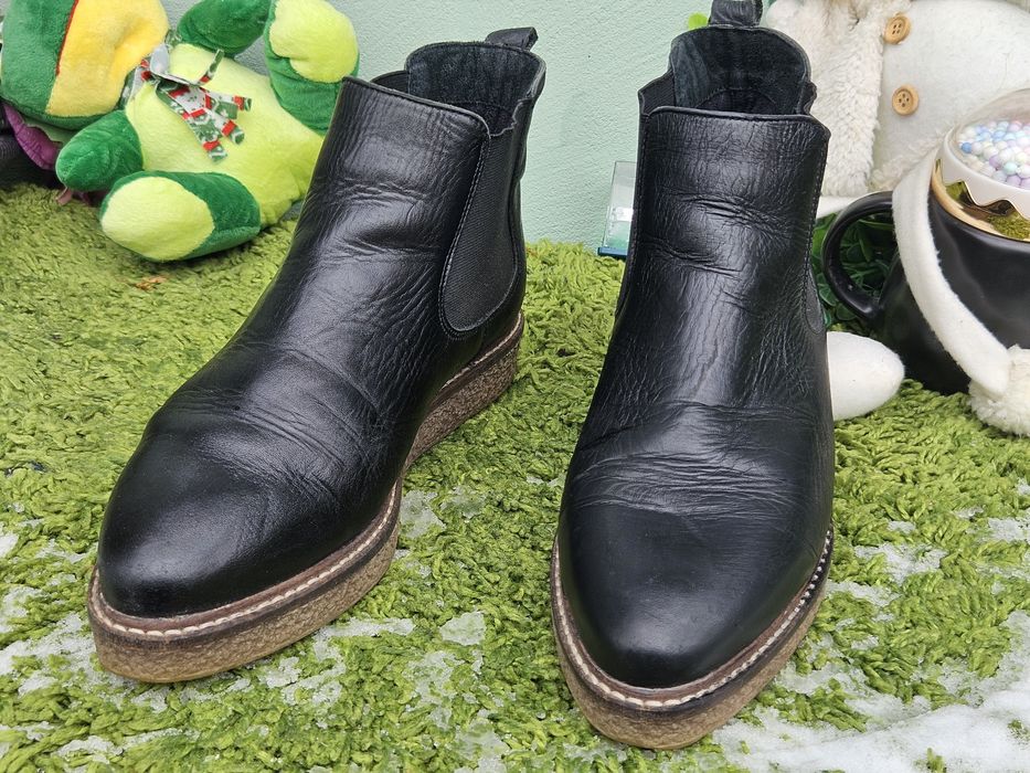 Bianco ботуши естествена кожа N37