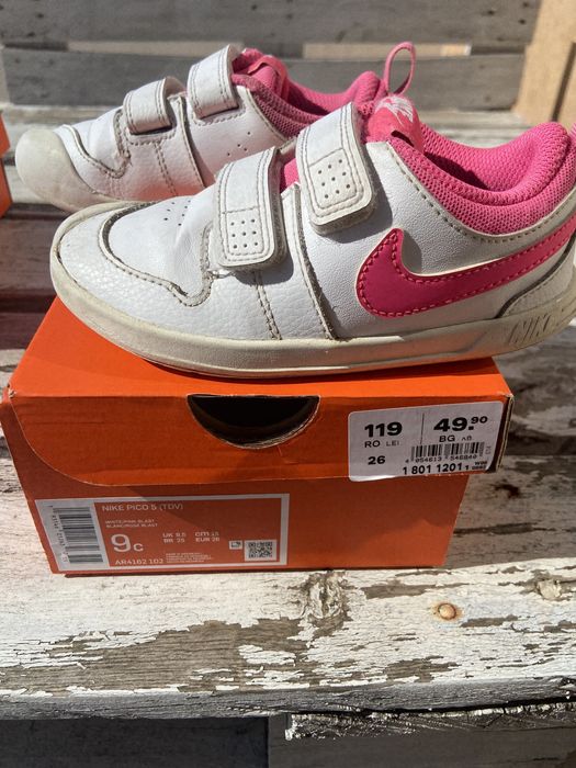 детски маратонки Nike Pico 5 - 25 и 26 номер (8с и 9c) за момиче