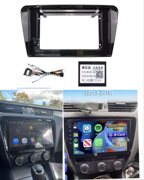 Rama adaptoare pentu navigatie dedicata  Kia, Hyundai, Vw, Skoda