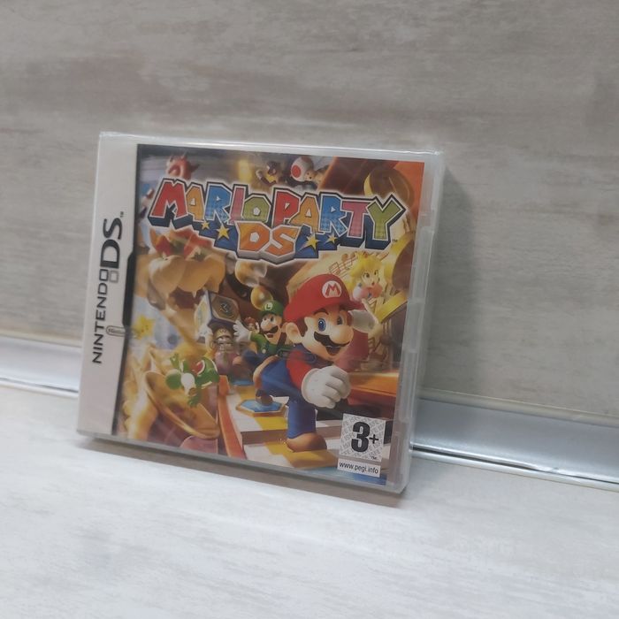 Фабрично ЗАПЕЧАТАНА Mario Party DS (Nintendo DS) | СРЕБРИСТА ЛЕНТА | НОВА Factory Sealed (PAL)