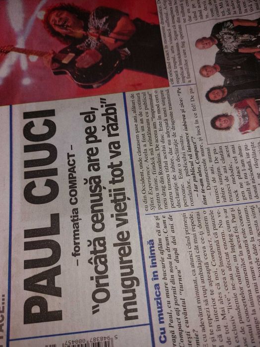 Revista Formula As cu Arsenium trupa o-zone pe coperta