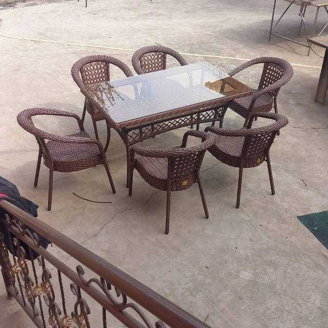 Ротанговая мебель Плетенное стол стулья стул для сад дом терасса оптом