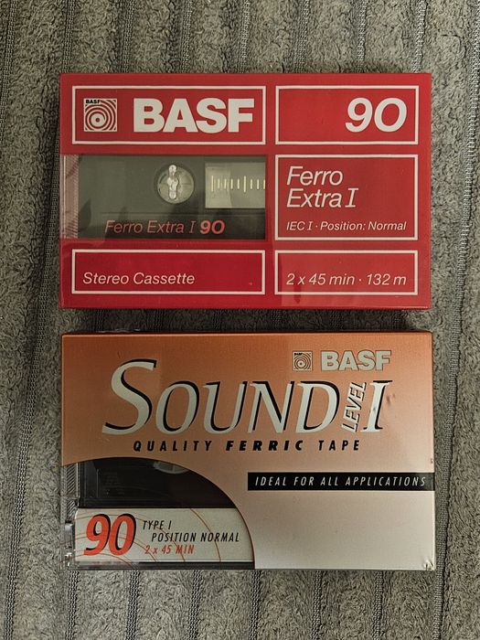 2 Casete Audio BASF 90