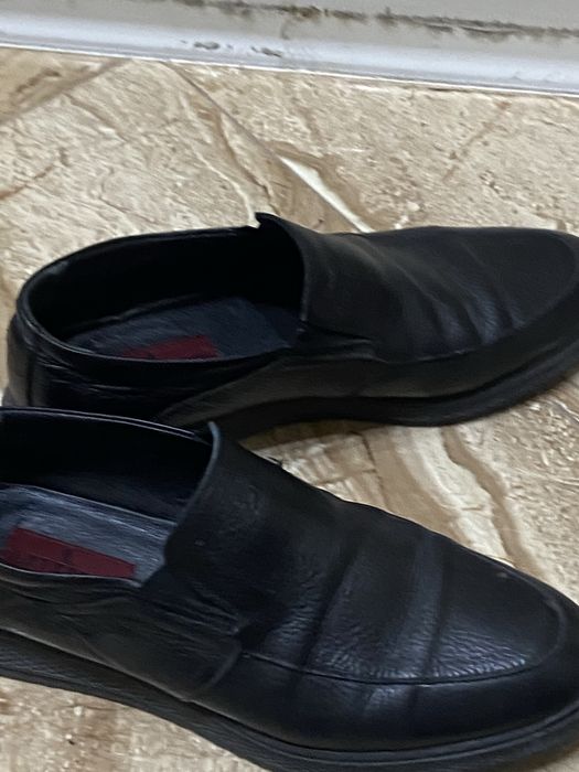 Продам туфли 45 размер бу черные