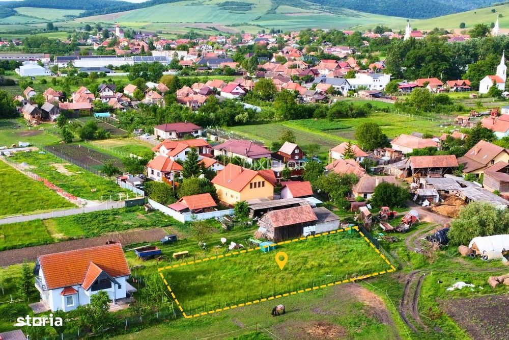 Construiește-ți casa la 10 minute de oraș - teren intravilan în Ernei