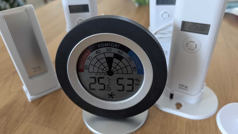 WEATHERHUB SmartHome TFA Senzori temperatura si umiditate