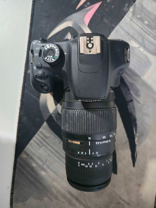 Canon 1200D + obiectiv 70-300mm f/4-5.6 – stare foarte bună