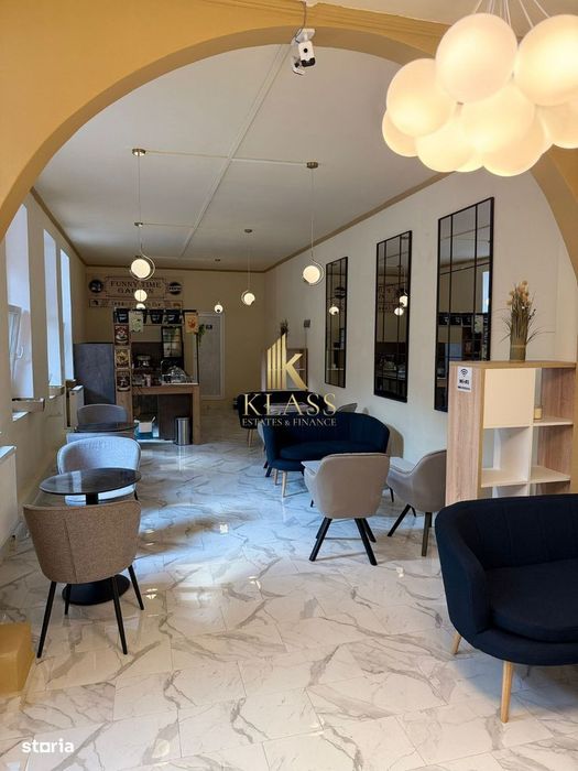 Spatiu comercial 100 mp, 100 mp curte, parter, Horeca, zona Decebal