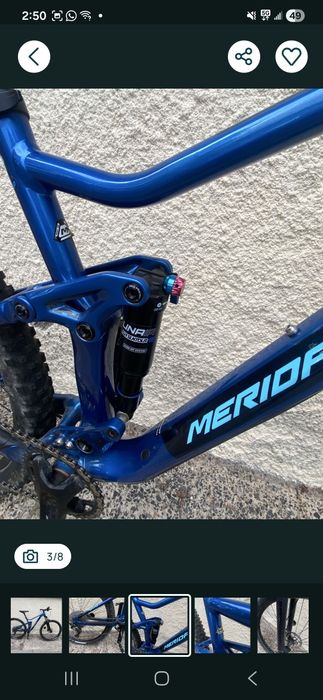 Merida one20 full suspension 29"