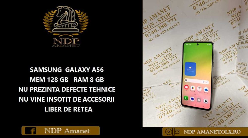 NDP Amanet Calea Mosilor 298     SAMSUNG GALAXY  A56 (46127)