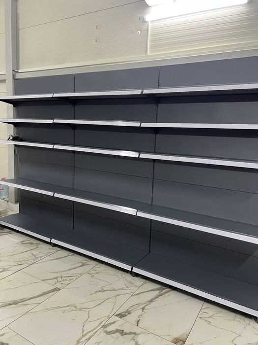 Rafturi metalice noi gri antracit