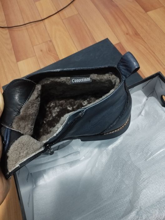 Ботинки cosattinni на меху цигейка