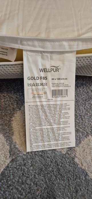 Детска бебешка сгъваема кашара легло с луксозен матрак