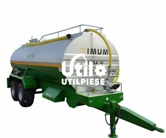 cisterna apa zincata 10000l tandem imum - verificata + piese