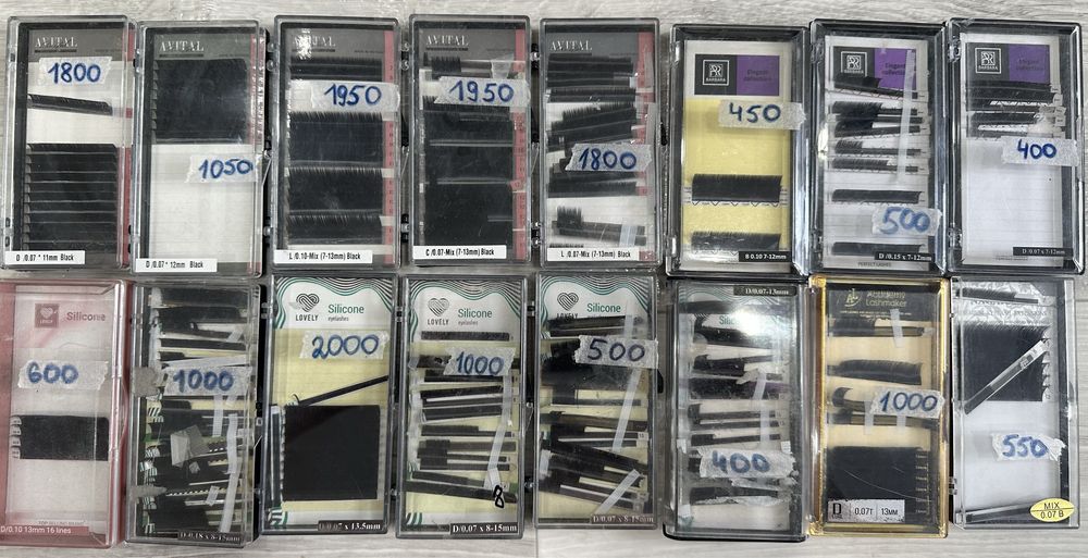 Продам все для наращивания ресниц