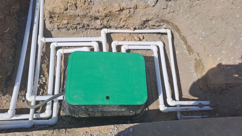 Полив газон. Автополив. Умный полив. Газон