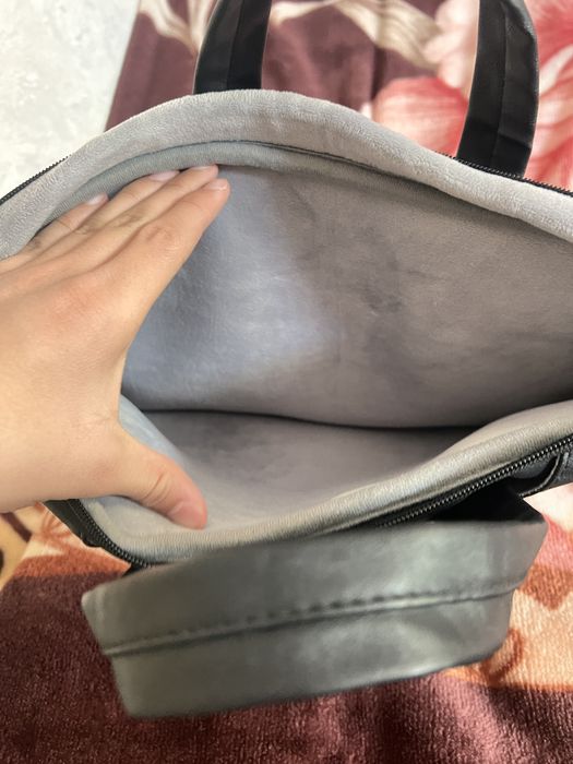 Кожаная сумка KIMAC 13-14 duym