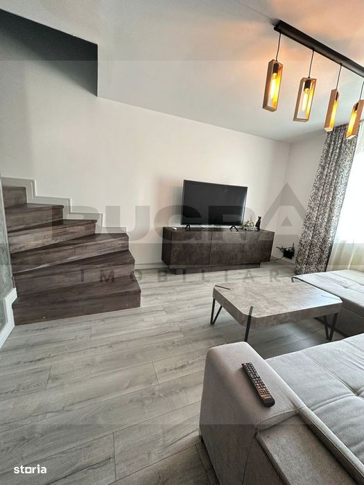 Apartament pe 2 niveluri, 130 mp utili, Borhanci