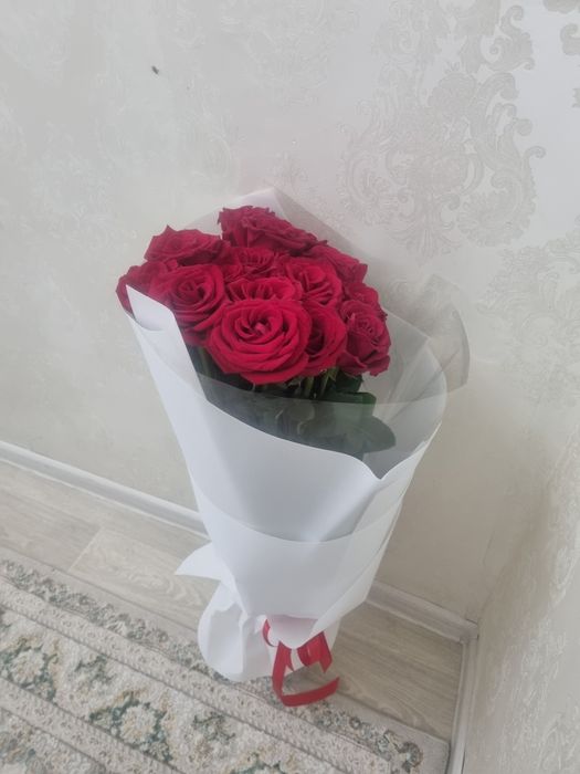 Цветы розы, 15 штук