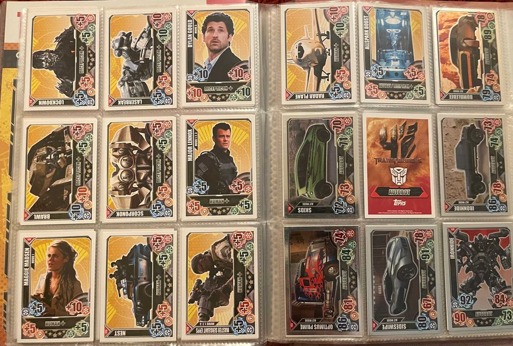 Album Topps Transformers