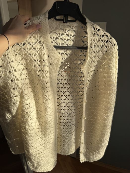 Cardigan crosetat