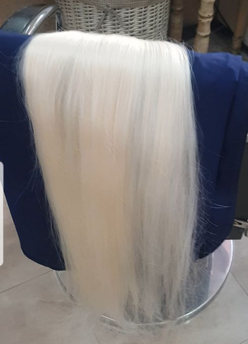 Коса!Платинено русо  /93см. 180 гр.