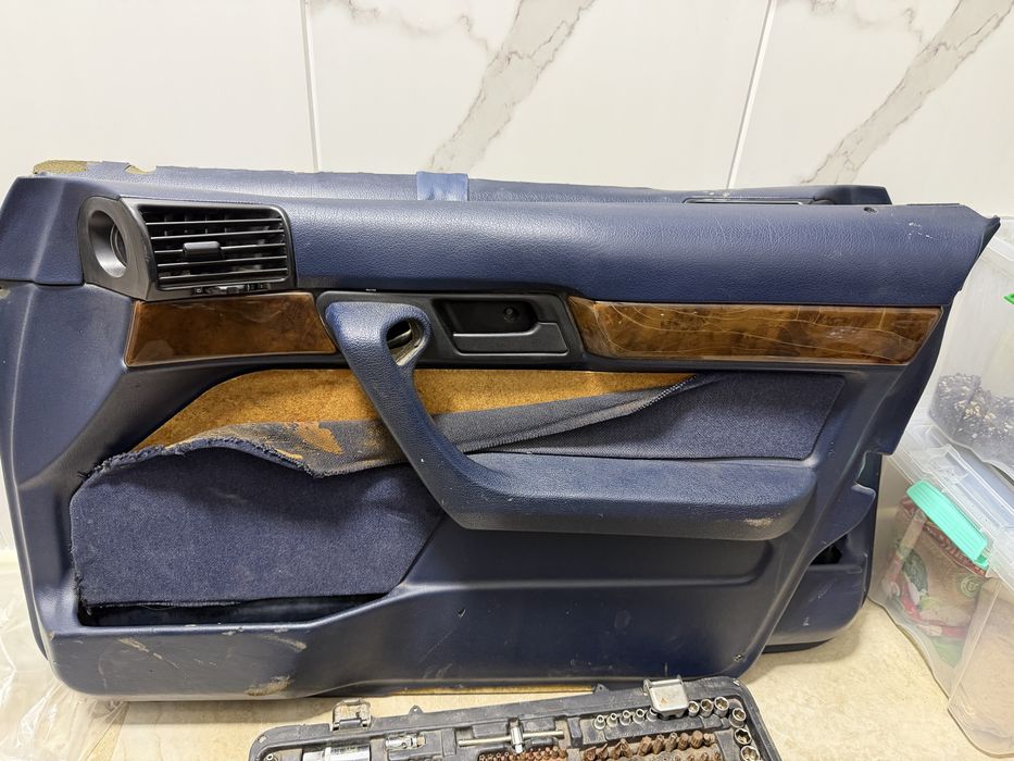 bmw e34 карты дверей