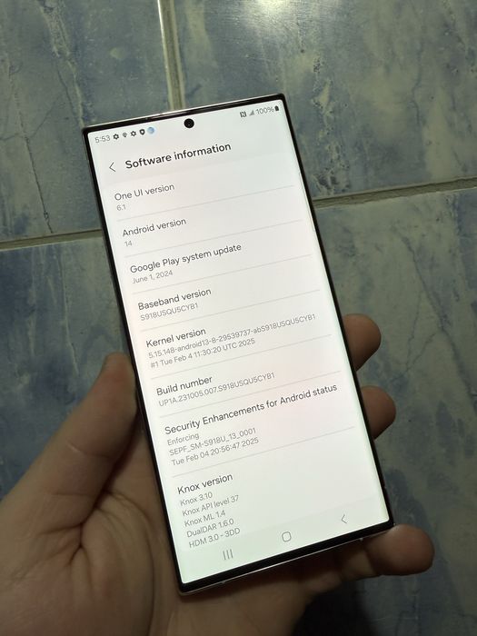 Vand Samsung S23 ultra 256 gb