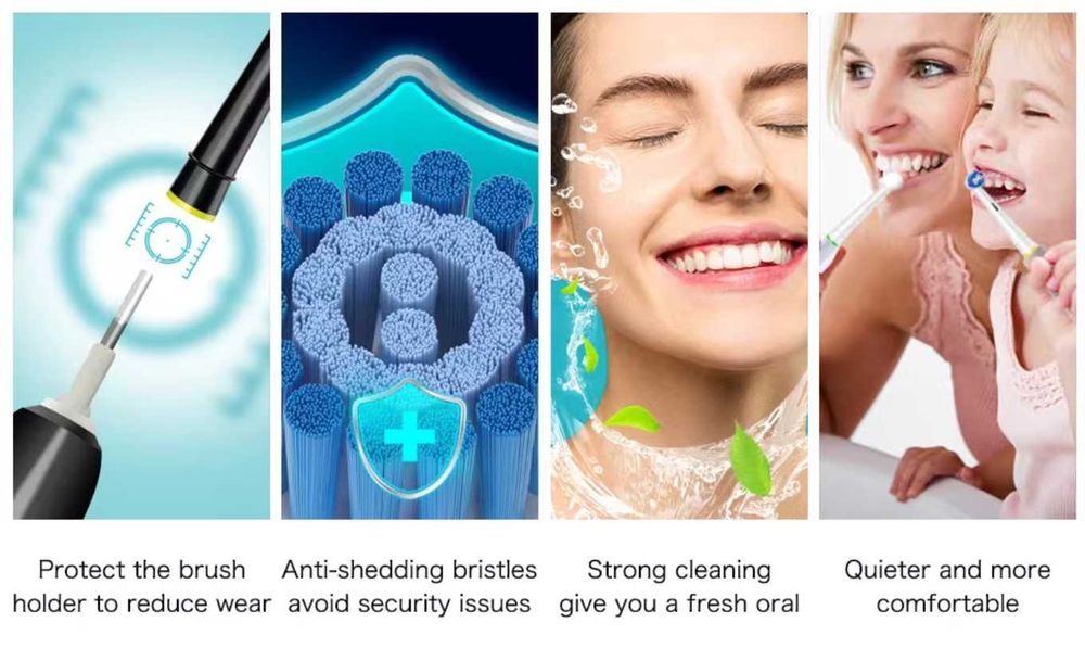 Periuta de dinti electrica rezerve 16/buc. compatibil cu OralB