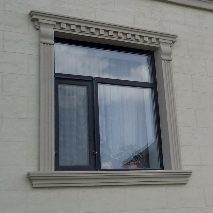 Обрамления на окна и дом