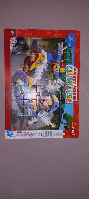 Puzzle Big Ben, puzzle Mickey Mouse, Interactive quiz Mickey Mouse