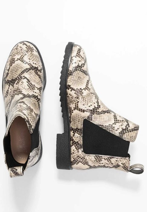 CLARKS Griffin Plaza ОРИГИНАЛНИ дамски боти/челси 39/25см